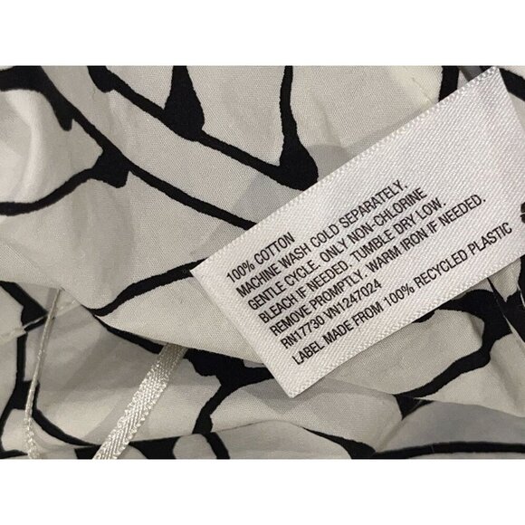 Fe Noel x Target Sketch Palm Leaf Print Wrap Tie One Shoulder Top Sketch Palm L - Picture 9 of 9